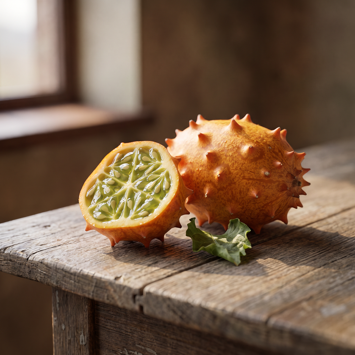Kiwano closeup